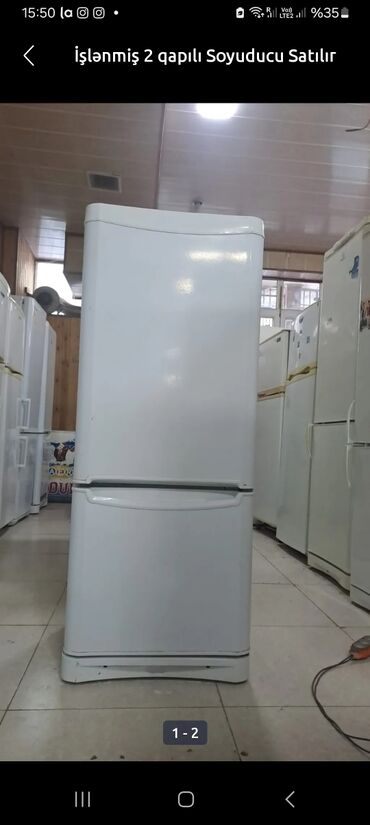 Soyuducular: 2 qapılı Indesit Soyuducu Satılır