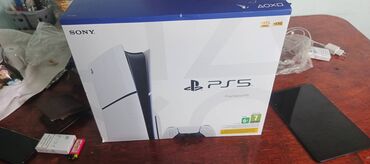 playstation 4 satış: Salam PLAYSTATİON 5 SLİM 1TB yaddaş yenidir. İstifadə olunmayıb sadəcə