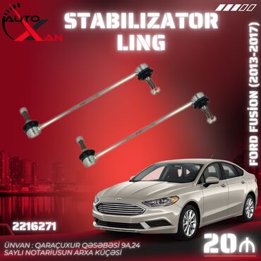 Stabilizatorlar və stabilizatorların detalları: Qabaq, Ford Fusion, 2013 il, Analoq, Yeni