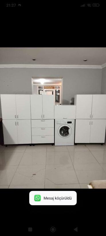 Mətbəx mebeli: Metbex mebeli yendir olcu 2.30 Yendir .Uzerinde Indesit paltaryuyan 7