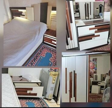 Mebel: İkinəfərlik çarpayı, Dolab, Termo, 2 tumba, İşlənmiş