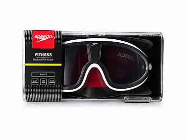 балаклава маска: Маска для плавания Speedo Biofuse Rift Mask, взрослая. Удобная маска — 1