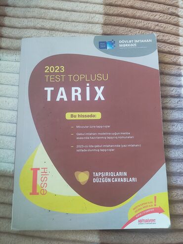 tarix test toplusu 2 ci hisse pdf yukle: Azərbaycan Tarixi Testlər 11-ci sinif, DİM, 1-ci hissə, 2023 il
