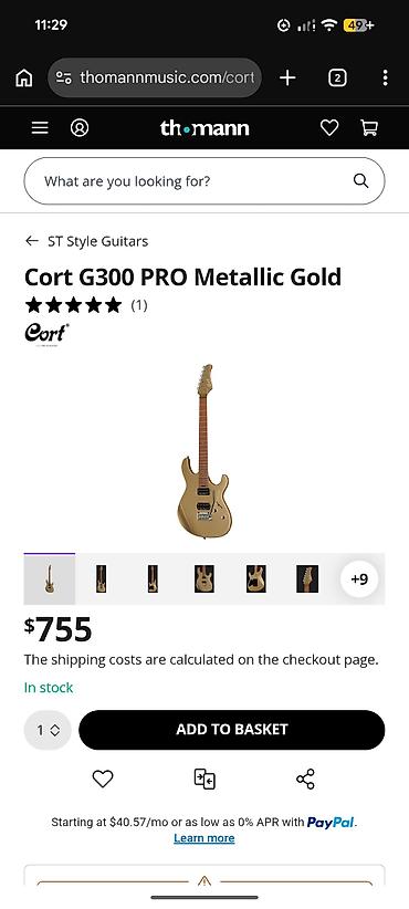 Elektro gitaralar: Cort G300 PRO Boss Katana 100 MKII GA-FC Pedal Üstündə verilir -da lalafo.az — 8 Elektro gitaralar: Cort G300 PRO Boss Katana 100 MKII GA-FC Pedal Üstündə verilir — 8