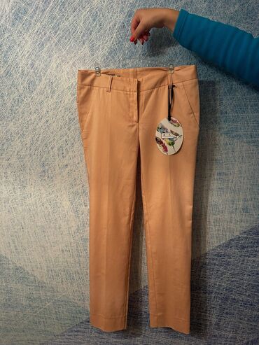 pvc pantalone: S (EU 36), Regular rise, Straight