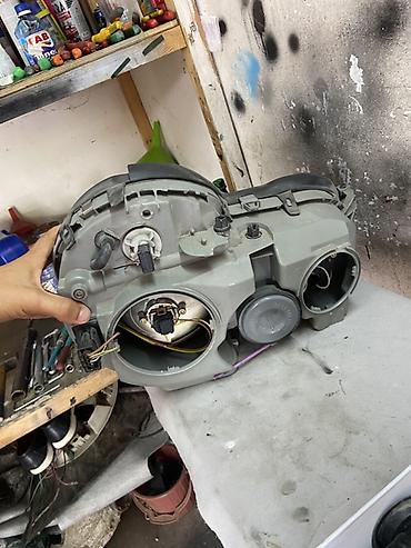 w210 farası: Komplekt, Yaxın və uzaq vuran işıqlar Mercedes-Benz, 2000 il, Orijinal, Almaniya, İşlənmiş — 4