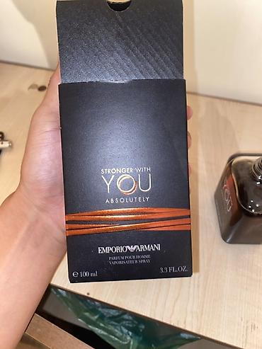 stronger: Emporio Armani Stronger With You Absolutely — мужская парфюмерная вода — 4