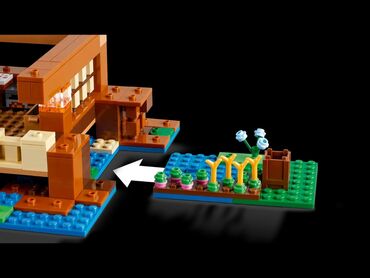 Игрушки: Lego Minecraft 21256 Лягушачий домик 🐸 рекомендованный возраст 8+,400 at lalafo.kg — 6 Игрушки: Lego Minecraft 21256 Лягушачий домик 🐸 рекомендованный возраст 8+,400 — 6