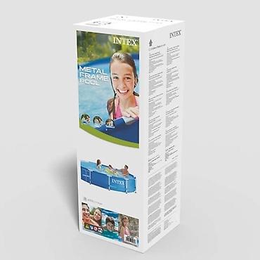 hovuz filteri: №: 7994 Məhsulun adı: Karkaslı hovuz Intex H28210NP, göy, 366x76 sm — 6