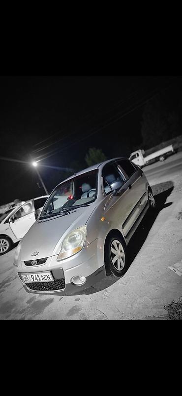 мата секыл: Chevrolet Matiz: 2006 г., 0.1 - engine capacity л, Кол менен иштөөчү, Бензин, Хетчбек — 6
