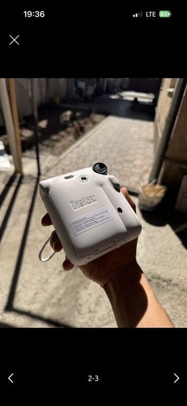 детский цифровой фотоаппарат: Мгновенная камера Fujifilm Instax mini 12, цвет белый. Основные