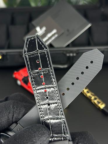 Qol saatları: Yeni, Qol saatı, Hublot, rəng - Qara — 5