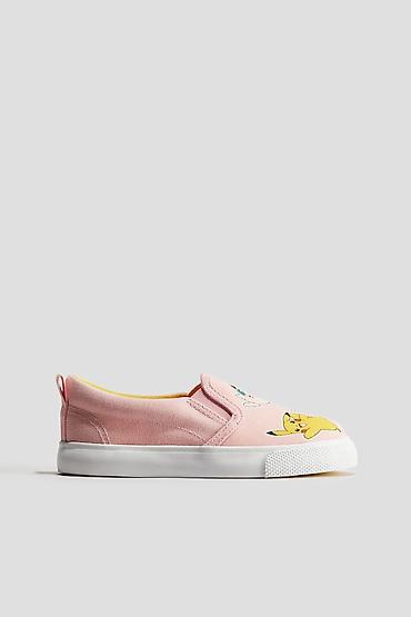 Детская обувь: Məhsul: Uşaq slip-on krossovkası – Pokémon temalı - Rəng: Açıq — 2