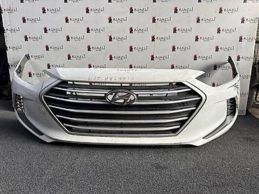 Бампер и комплектующие: Бампер Hyundai, Б/у, Оригинал — 2