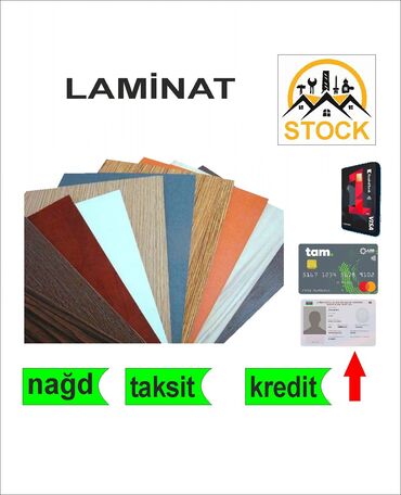işlemiş laminat: Laminat, Sinif - 32, 8 mm, Pulsuz çatdırılma, Ödənişli quraşdırma, Zəmanətli, Kredit var