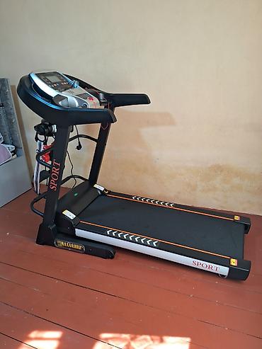 qaçış aparatları: Elektrikli qaçış trenajoru – “SPORT” tipli - Geniş qaçış səthi — 1