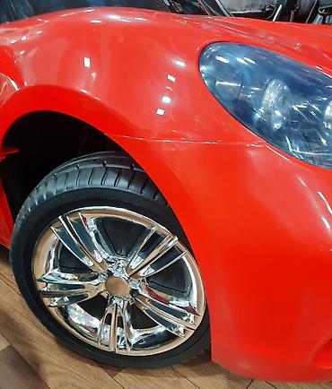 Uşaq üçün elektrik maşınları: Uşaq avtomobili Porsche Möhtəşəm rəngi ilə ilk görüşdə özünə aşiq edən — 6