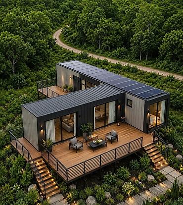 modul tipli ev: Modul/Konteyner Ev – müasir dizaynlı, tam funksional yaşayış məkanı — 8