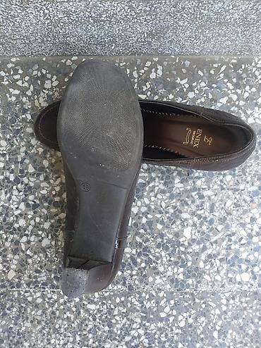 patike smederevo: ENEX kozne cipele br. 38 gaziste 25,5cm.Visina stikle 7cm stabilna i — 3