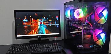 ssd 500gb: ​⚡ Tam Komplekt Oyun və İş Kompüteri (RGB Keys) - İdeal Vəziyyətdə! — 1