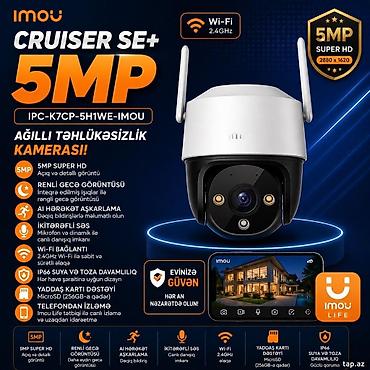 Wifi kamera 5mp Cruiser SE+ (IPC-K7CP-5H1WE-imou) IMOU Təhlükəsizlik at lalafo.az Wifi kamera 5mp Cruiser SE+ (IPC-K7CP-5H1WE-imou) IMOU Təhlükəsizlik