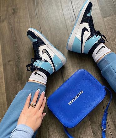 Qadın ayaqqabıları: Nike, Ölçü: 39, rəng - Mavi, Yeni — 6