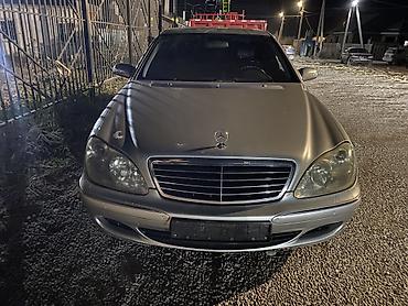 лобовой ауди: Mercedes-Benz S-Class: 2000 г., 4.3 л, Автомат, Газ, Седан — 1