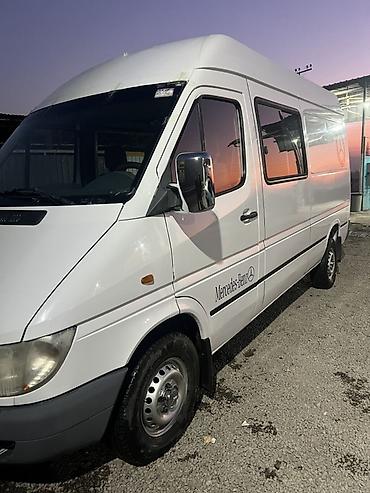 глушитель выхлопных: Mercedes-Benz Спринтер: 2000 г., 2.7 л, Механика, Дизель, Фургон — 1