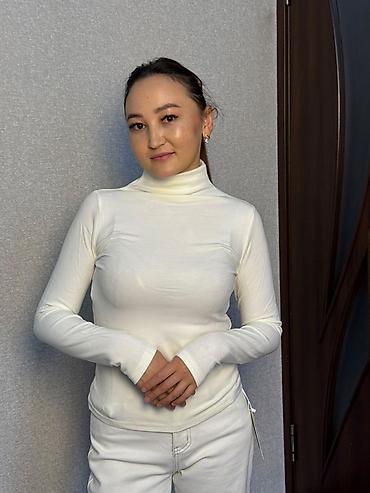 женские лонгсливы: Женская трикотажная коллекция 1) Лонгслив-кроссовер с кружевом - — 4