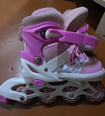 Ролики: Uşaq üçün tənzimlənən inline konkisürətlər (roller) - Brend: Power — 3