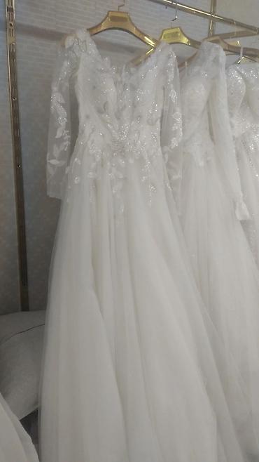 Свадебные платья: Свадебное платье, L, Дизайнерское, Пышное, Турция, Стразы, Б/у — 4