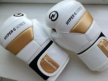 Перчатки: Боксерские перчатки GINGPAI Hyper G Series - Цвет: белый с — 6