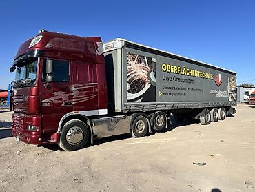 used truck concrete mixer: Тягач, DAF, 2013 г. — 7