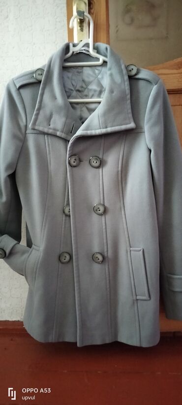 мужское пальто: Palto L (EU 40), rəng - Boz
