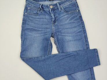 spódnice jeansowe guziki: Jeans, XS (EU 34), condition - Good