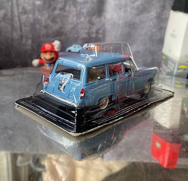 Avtomobil modelləri: Коллекционная модель VOLGA GAZ-22 blue 1962 DeAgostini Scale 1:43 — 9