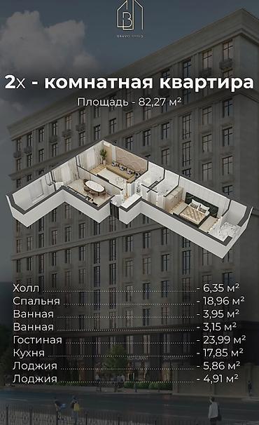 рассрочка квартира бишкек: 🔥 ПРЕМИУМ-КЛАСС В ЦЕНТРЕ БИШКЕКА ОТ $1300/М² 🏢 ЖК «Премьера Плюс» 📍 — 2