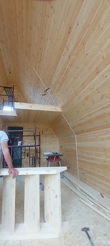 дом каркасный: Каркасный дом в стиле A-frame / шалаш с панорамным остеклением и — 7