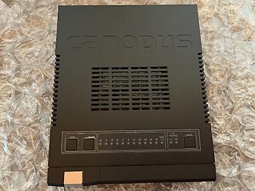 mini dv kamera: Canopus ADVC-300 — peşəkar analoq-rəqəmsal video konvertoru. VHS — 6