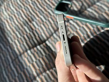 Apple iPhone: IPhone 13 mini, Б/у, 128 ГБ, Белый, Чехол, 78 % — 9