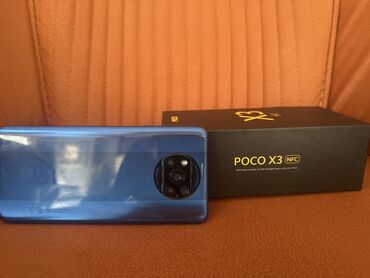 Poco X3, цвет - Синий, Сенсорный, Отпечаток пальца, Face ID