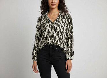 półbuty na słupku ccc: Women's blouse, size M (EU 38)