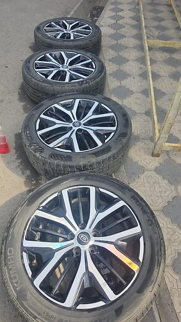 Колеса в сборе 225 / 55 / R 19, Всесезонная, Новый, Комплект, Легковые, Литые, отверстий - 5