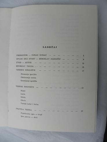 gitareo: Knjiga: Tenis, autor: Radmilo Armenulic, 1985. god — 3