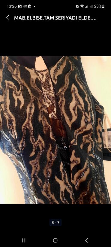 Ziyafət donları: Jovanni brend.temiz ipekden ortasi iri gawlarla bezedilmiw klyow model -da lalafo.az — 7 Ziyafət donları: Jovanni brend.temiz ipekden ortasi iri gawlarla bezedilmiw klyow model — 7