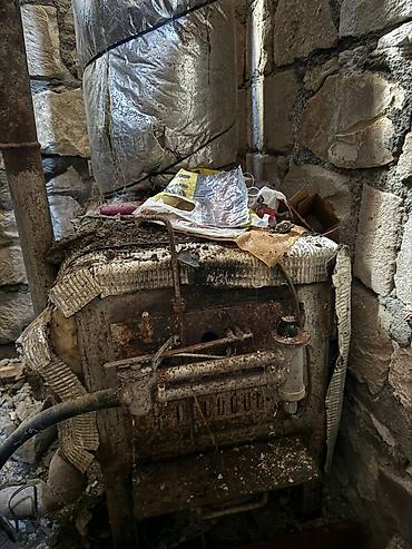 cen islenmis: 250 kvadratlıq evi isidən arginal ataplenya peçi. İşlək vəziyyətdədir — 2