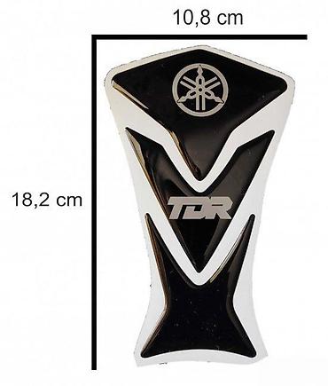 akcija ventilatora: YAMAHA TDR - tank pad - 726 📌 Opis: Samolepljivi protektor za — 1