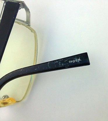 Naočare: Degre 7 dioptrijski polu ram za naočare. Madein France. ORIGINAL DEGRE — 4