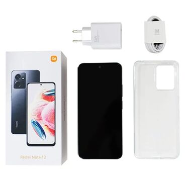 knopkali telefonlar: Xiaomi Redmi Note 12, 128 GB, 
 Zəmanət, Sensor, Barmaq izi