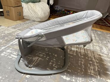 Детские шезлонги: Продаю детский шезлонг-качалку в сером и графитовом цвете. Оснащен at lalafo.kg — 11 Детские шезлонги: Продаю детский шезлонг-качалку в сером и графитовом цвете. Оснащен — 11